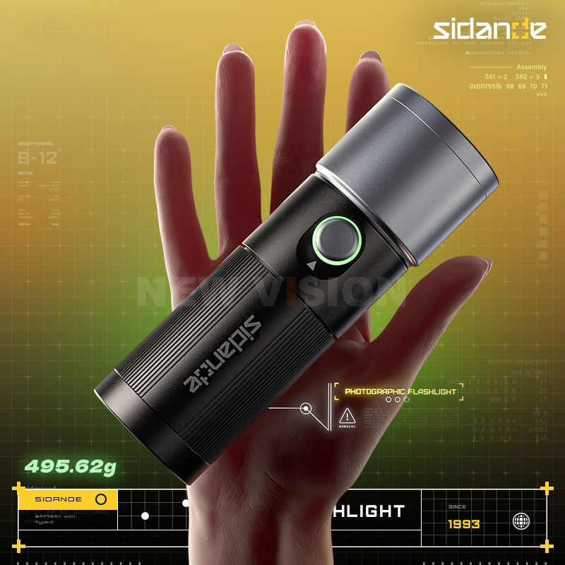 SIDANDE Videography Flashlight - Photography And Videography บทวิจารณ์และราคา