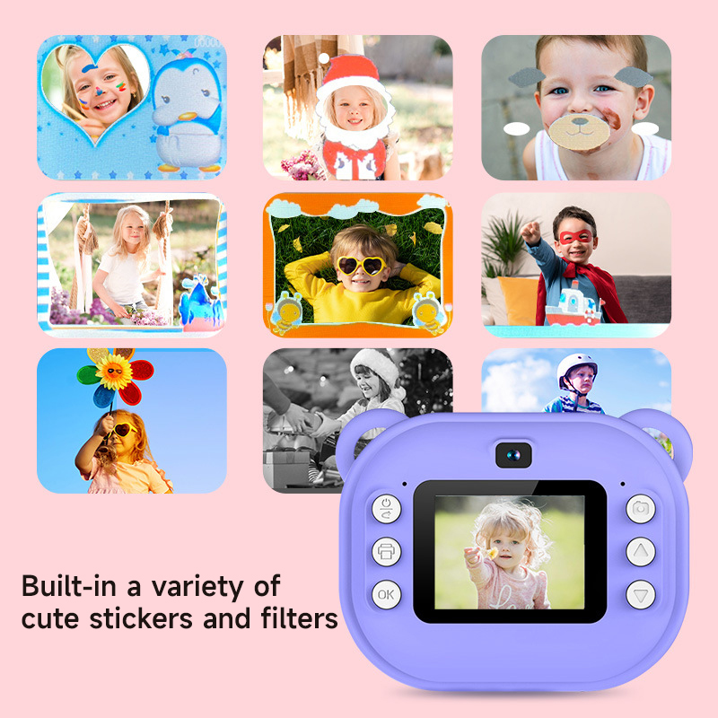Children Thermal Print Camera  - Photography And Videography บทวิจารณ์และราคา