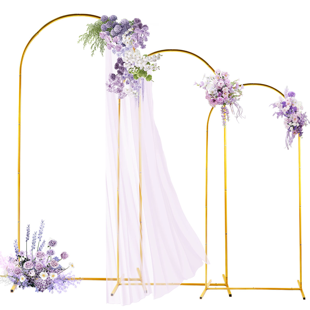 3Pack Golden Metal Arch Kits,  - Backdrop Stand Kit บทวิจารณ์และราคา