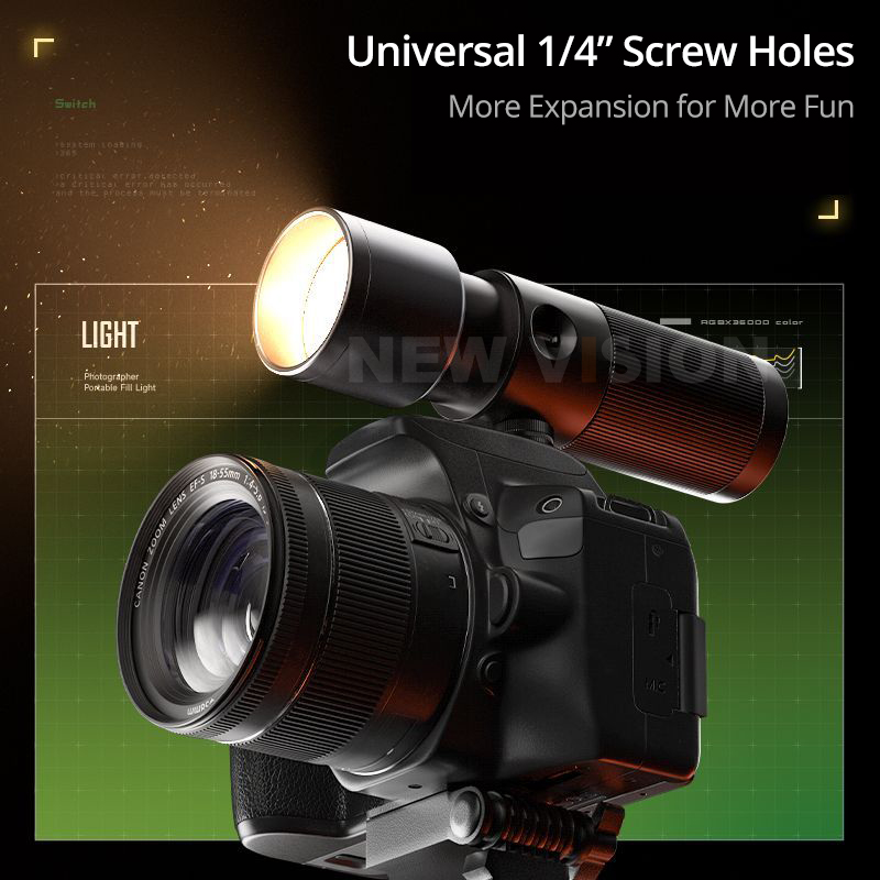 SIDANDE Videography Flashlight - Photography And Videography บทวิจารณ์และราคา