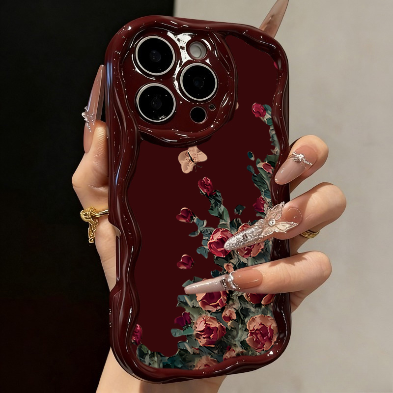 Retro Oil Painting Flower Patt - Photography Hobby บทวิจารณ์และราคา