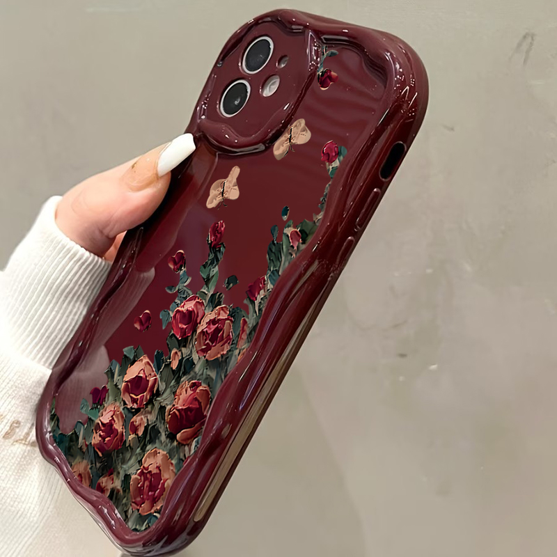 Retro Oil Painting Flower Patt - Photography Hobby บทวิจารณ์และราคา