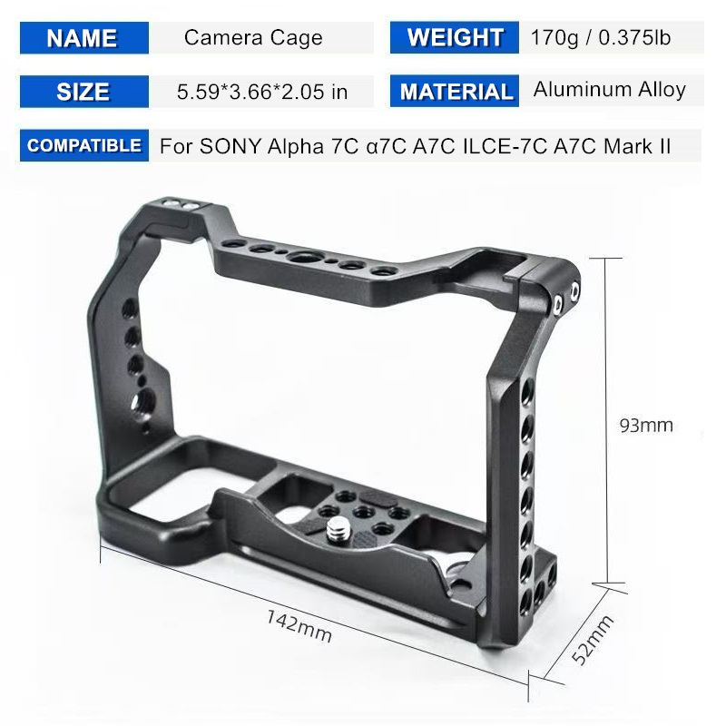 Professional A7C Camera Cage f - Photography Icon บทวิจารณ์และราคา